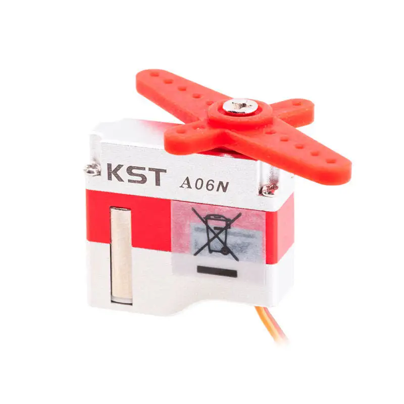 KST A06N V6.0 Coreless Motor 1.4Kgf.cm 0.11s Dual-Bearing Metal Gear for Digital Remote Control Glider F3K
KST A06N V6.0 Coreless Motor 1.4Kgf.cm 0.11s Dual-Bearing Metal Gear for Digital Remote Control Glider F3K