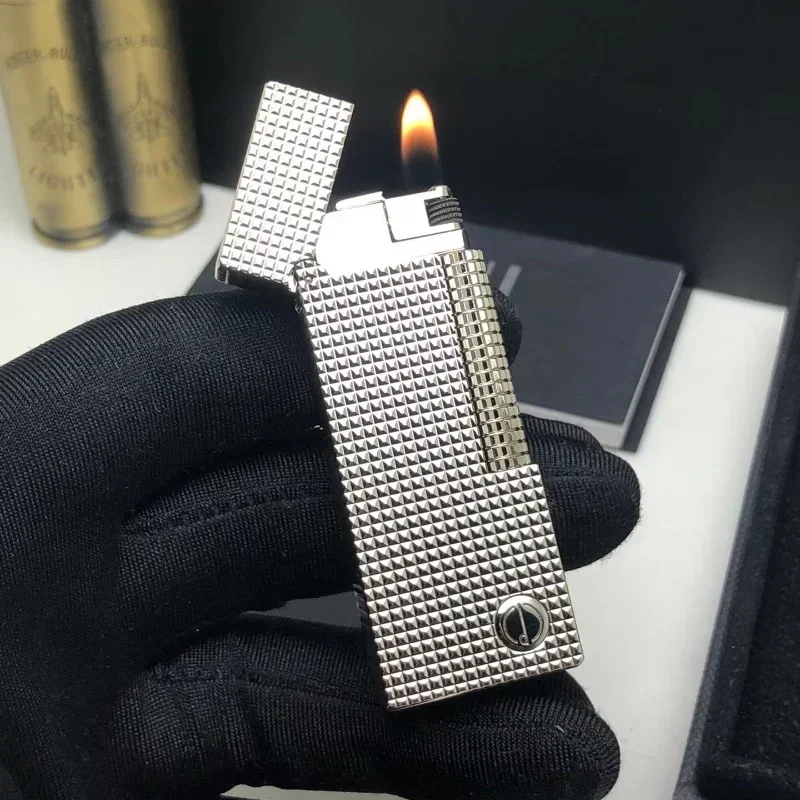 Классическая Бутановая газовая зажигалка, портативная надувная зажигалка, аксессуары для курения, памятный подарок
Классическая Бутановая газовая зажигалка, портативная надувная зажигалка, аксессуары для курения, памятный подарок