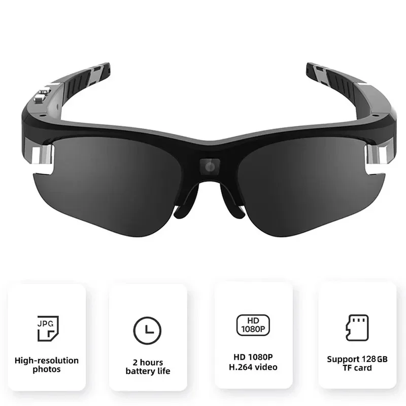 1080p Mini Camera for Shooting HD Video Recorder Glasses for Driving Bike Riding Smart Glasses With Camera for Outdoor
1080p Mini Camera for Shooting HD Video Recorder Glasses for Driving Bike Riding Smart Glasses With Camera for Outdoor