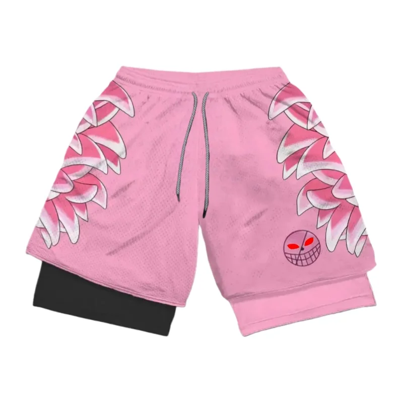 One Piece Character Symbols Anime Print Double Layer Fake Two Piece Gym Workout Shorts Summer Quick-dry Comfy Lightweight
One Piece Character Symbols Anime Print Double Layer Fake Two Piece Gym Workout Shorts Summer Quick-dry Comfy Lightweight