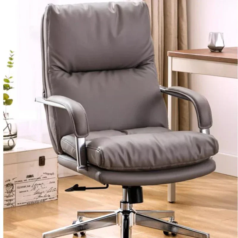 Роскошные удобные офисные стулья, компьютерные кожаные поворотные офисные стулья для отдыха, итальянский дизайн, офисная мебель Bureaustoel
Роскошные удобные офисные стулья, компьютерные кожаные поворотные офисные стулья для отдыха, итальянский дизайн, офисная мебель Bureaustoel