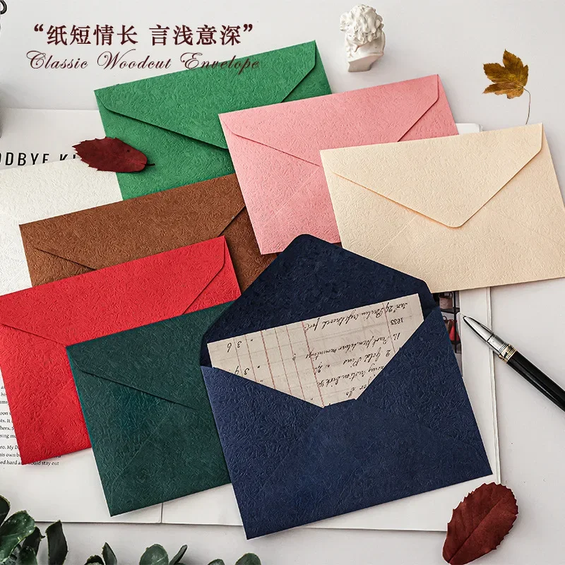50pcs/lot Texture Envelope Kraft Paper Postcards for Wedding Invitation 16x11.3cm Envelopes Business Supplies Stationery Packing
50pcs/lot Texture Envelope Kraft Paper Postcards for Wedding Invitation 16x11.3cm Envelopes Business Supplies Stationery Packing
