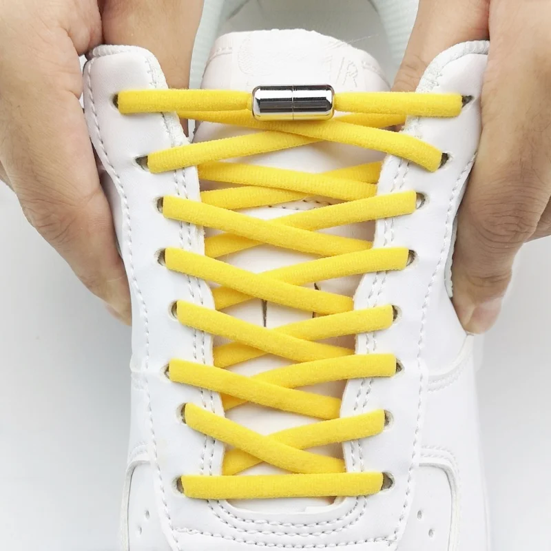 Elastic No Tie Shoelaces Semicircle Shoe Laces For Kids and Adult Sneakers Shoelace Quick Lazy Metal Lock Laces Shoe Strings
Elastic No Tie Shoelaces Semicircle Shoe Laces For Kids and Adult Sneakers Shoelace Quick Lazy Metal Lock Laces Shoe Strings