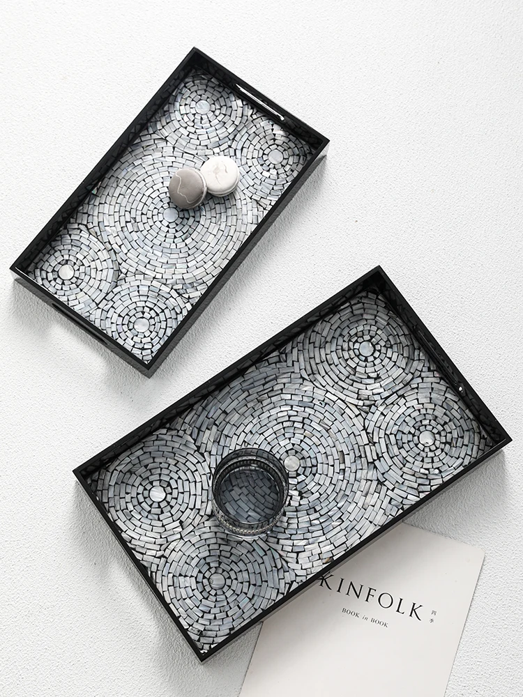 Tea tray Household decorative fruit Premium skin care product storage Jewelry storage
Tea tray Household decorative fruit Premium skin care product storage Jewelry storage