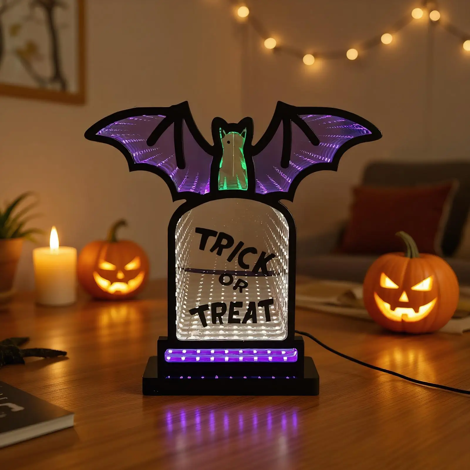 Glowing Bat Night Light Tombstone Bat Mirror Light With Stand USB Powered Decorative Lamp Tabletop Ornament For Indoor Outdoor
Glowing Bat Night Light Tombstone Bat Mirror Light With Stand USB Powered Decorative Lamp Tabletop Ornament For Indoor Outdoor