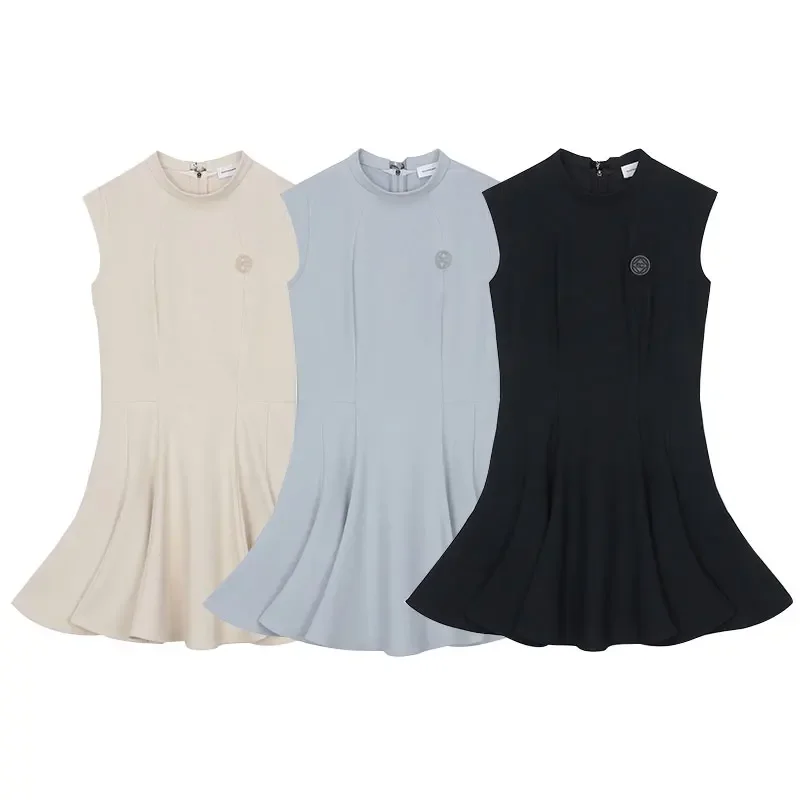 2024 Golf Clothing Women's Dress Summer Casual Solid Color Sleeveless Slim Long Golf Dress Golf Sports Clothes
2024 Golf Clothing Women's Dress Summer Casual Solid Color Sleeveless Slim Long Golf Dress Golf Sports Clothes