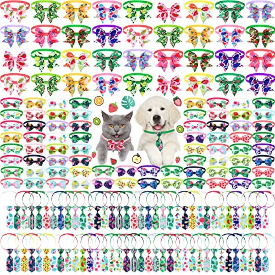 180 Pack Summer Spring Dog Bow Tie Collars Bulk for Dogs Adjustable Hawaii Dog Bowties Cats Neck Ties Pet Tie Includes 72 Neckt
180 Pack Summer Spring Dog Bow Tie Collars Bulk for Dogs Adjustable Hawaii Dog Bowties Cats Neck Ties Pet Tie Includes 72 Neckt