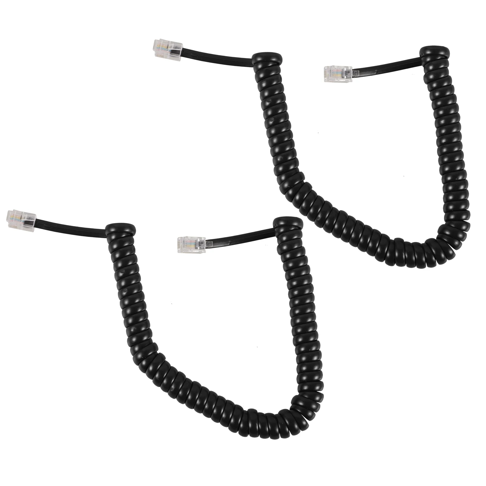2pcs Cable Coiled Telephone Cord Durable Adjustable Spring Loaded Easy Install Elegant Design Multiple for Telephone
2pcs Cable Coiled Telephone Cord Durable Adjustable Spring Loaded Easy Install Elegant Design Multiple for Telephone