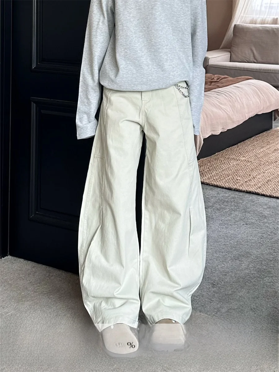 Neutral Style Loose Fit Casual Pants for Men And Women Autumn Streetwear Versatile Workwear Jeans Natural Waist mid Stretch
Neutral Style Loose Fit Casual Pants for Men And Women Autumn Streetwear Versatile Workwear Jeans Natural Waist mid Stretch