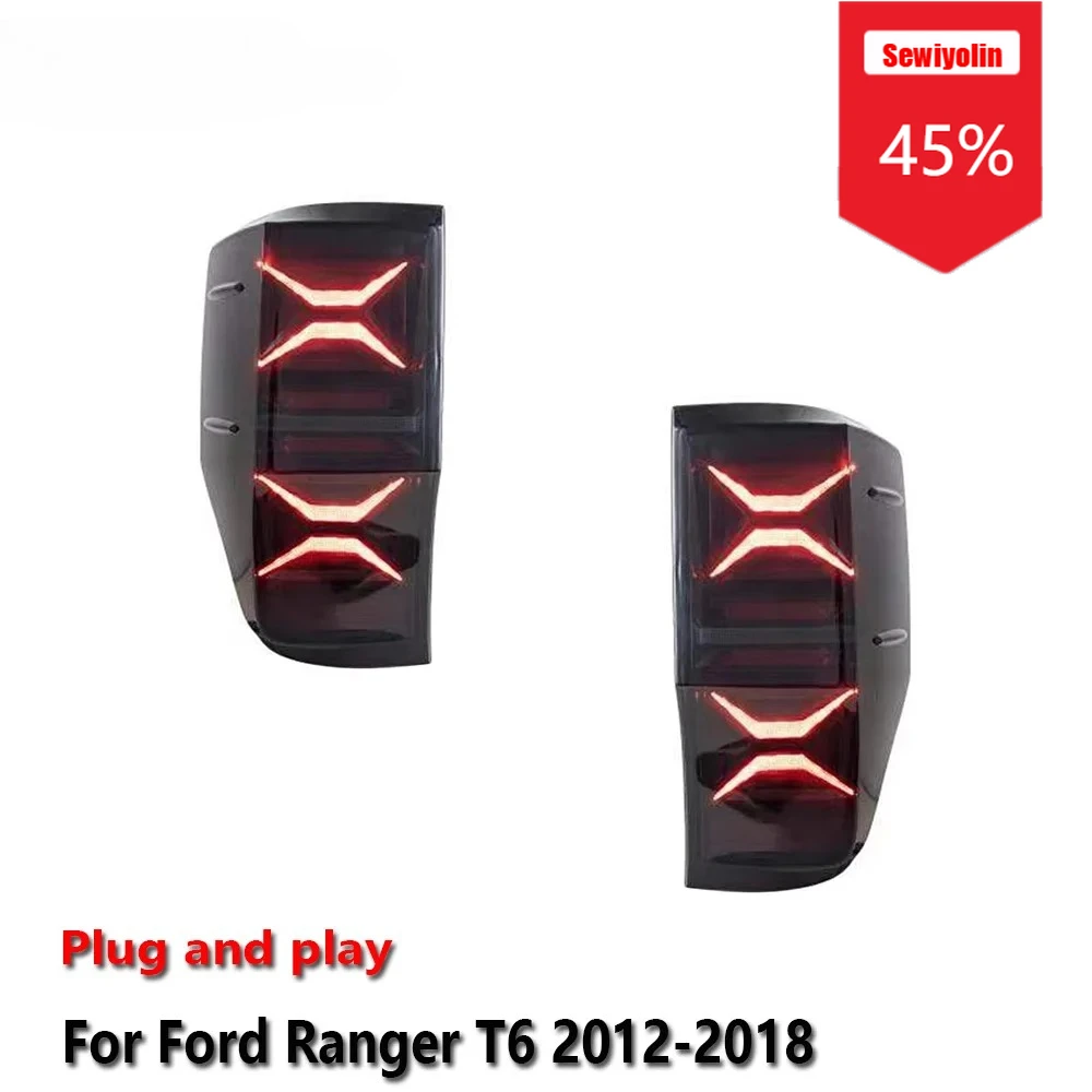 Sewiyolin автомобильные светодиодные задние фонари в сборе для Ford Ranger T6 2012-2018 авто противотуманные DRL тормозные указатели поворота Plug and Play
Sewiyolin автомобильные светодиодные задние фонари в сборе для Ford Ranger T6 2012-2018 авто противотуманные DRL тормозные указатели поворота Plug and Play