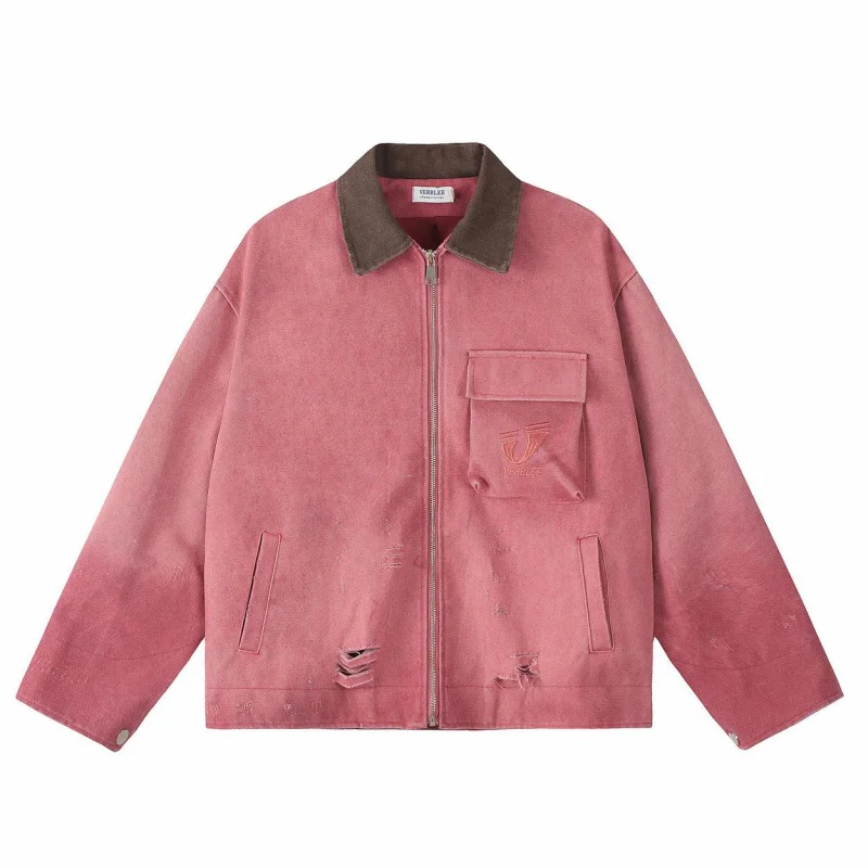 MAQVOB Top Quality EU US Size Washed Contrast Color Denim Jacket Male and Female Luxury Brand Overzie Vintage Casual Work Jacket
MAQVOB Top Quality EU US Size Washed Contrast Color Denim Jacket Male and Female Luxury Brand Overzie Vintage Casual Work Jacket