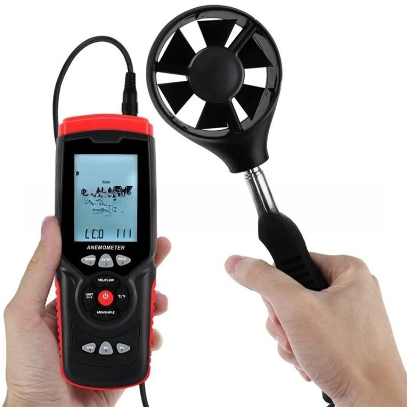 High Precision Digital Anemometer Wind Speed Volume Temperature Direction & Scale Measuring Instrument
High Precision Digital Anemometer Wind Speed Volume Temperature Direction & Scale Measuring Instrument