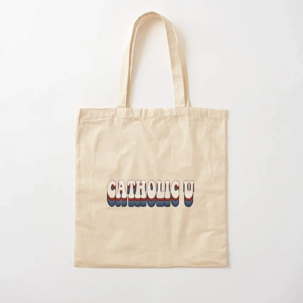Catholic University Groovy Tote Bag Shopper shopper bags for women large tote bag custom fabric bag
Catholic University Groovy Tote Bag Shopper shopper bags for women large tote bag custom fabric bag