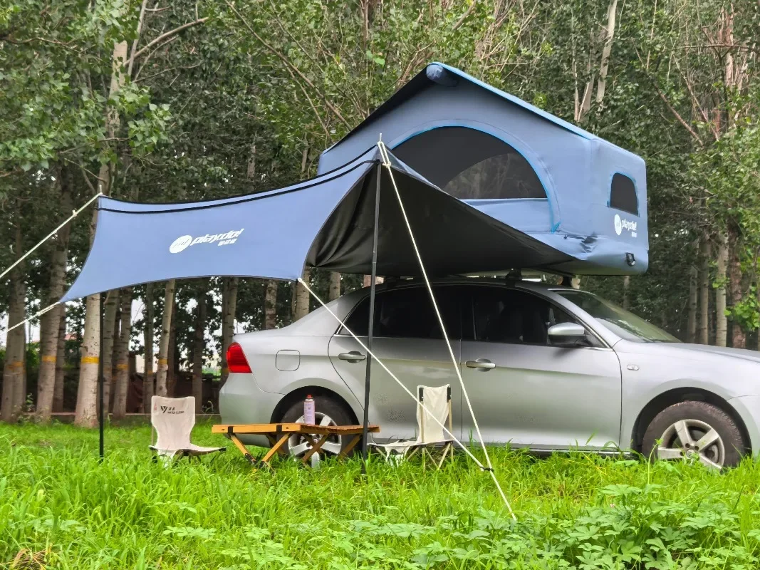 New Trend Shell Wing Inflatable Roof Top Tent Water Proof Large Internal Space Prevent Bumping Glamping Outdoor Tents
New Trend Shell Wing Inflatable Roof Top Tent Water Proof Large Internal Space Prevent Bumping Glamping Outdoor Tents