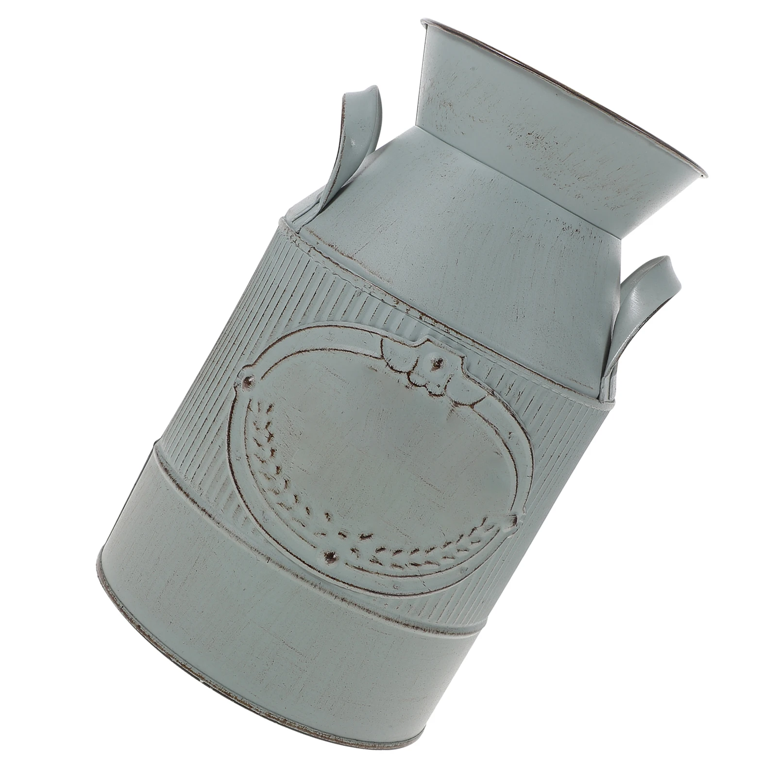 Vintage Iron Flower Bucket Rustic French Metal Vase for Dried Flowers Home Office Decorative Arrangement Farmhouse Style
Vintage Iron Flower Bucket Rustic French Metal Vase for Dried Flowers Home Office Decorative Arrangement Farmhouse Style