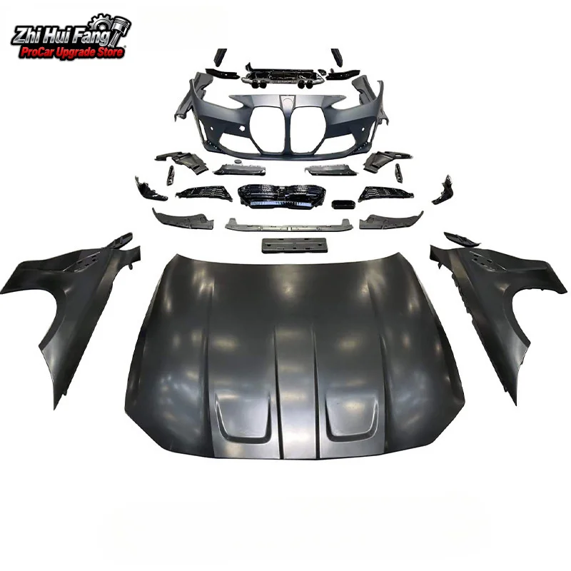 Подходит для BMW 4-й серии G22/G23 M4, передний и задний бампер в сборе, крыло, четыре насадки для выхлопной системы
Подходит для BMW 4-й серии G22/G23 M4, передний и задний бампер в сборе, крыло, четыре насадки для выхлопной системы