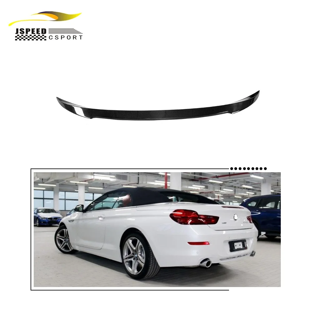 Подходит для BMW 6 серии 640I 650I F13 Convertible 2013-2018 спойлер багажника из углеродного волокна 
Подходит для BMW 6 серии 640I 650I F13 Convertible 2013-2018 спойлер багажника из углеродного волокна