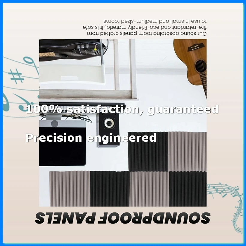 12 Pcs Acoustic Foam Board,Studio Wedge Tile,Acoustic Foam Soundproof Pyramid Studio Treatment Wall Panel 2.5X30X30cm-ELEC
12 Pcs Acoustic Foam Board,Studio Wedge Tile,Acoustic Foam Soundproof Pyramid Studio Treatment Wall Panel 2.5X30X30cm-ELEC