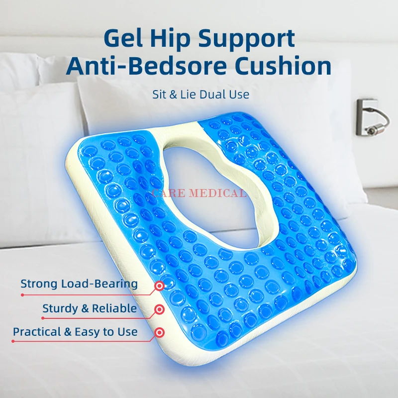 Dual-Purpose Gel and Latex Pressure-Relieving, Breathable Seat Cushion for Elderly Care (Suitable for Bed and Wheelchair Use)
Dual-Purpose Gel and Latex Pressure-Relieving, Breathable Seat Cushion for Elderly Care (Suitable for Bed and Wheelchair Use)