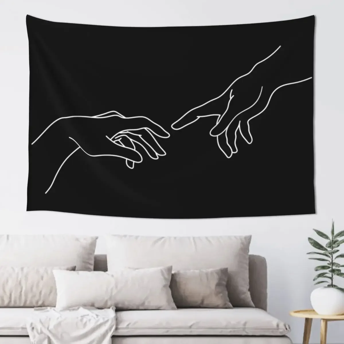 Creation of Adam Hands Tapestry Wall Tapestries Nordic Home Decor Decor For Room Tapestry
Creation of Adam Hands Tapestry Wall Tapestries Nordic Home Decor Decor For Room Tapestry