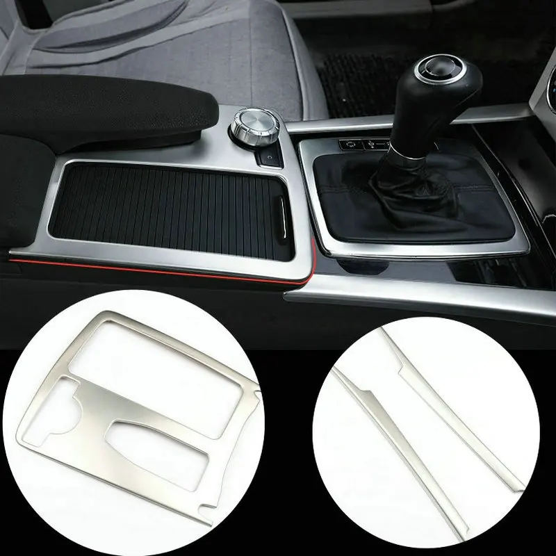 Stainless Steel Water Cup Holder Panel Gear Shift Panel Decorative Strip Frame For Mercedes Benz W204 W212 C180 C200 2007-2014
Stainless Steel Water Cup Holder Panel Gear Shift Panel Decorative Strip Frame For Mercedes Benz W204 W212 C180 C200 2007-2014