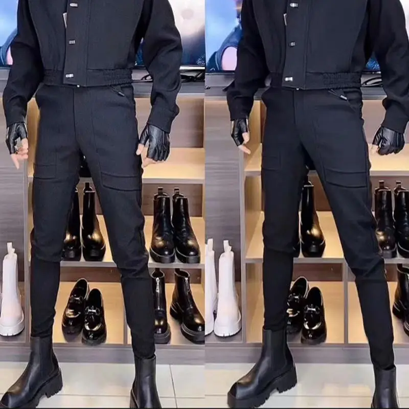 2024 Streetwear Men's High Quality Casual Harem Pants Male Solid Pants Joggers Long Trousers Fashion Harajuku Men Pants A171
2024 Streetwear Men's High Quality Casual Harem Pants Male Solid Pants Joggers Long Trousers Fashion Harajuku Men Pants A171