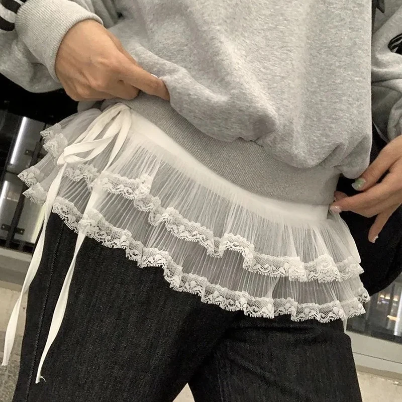 Y2K белая кружевная юбка женская корейская Harajuku мода на шнуровке милые мини-юбки уличная одежда милая кавайная одежда одинаковые юбки
Y2K белая кружевная юбка женская корейская Harajuku мода на шнуровке милые мини-юбки уличная одежда милая кавайная одежда одинаковые юбки