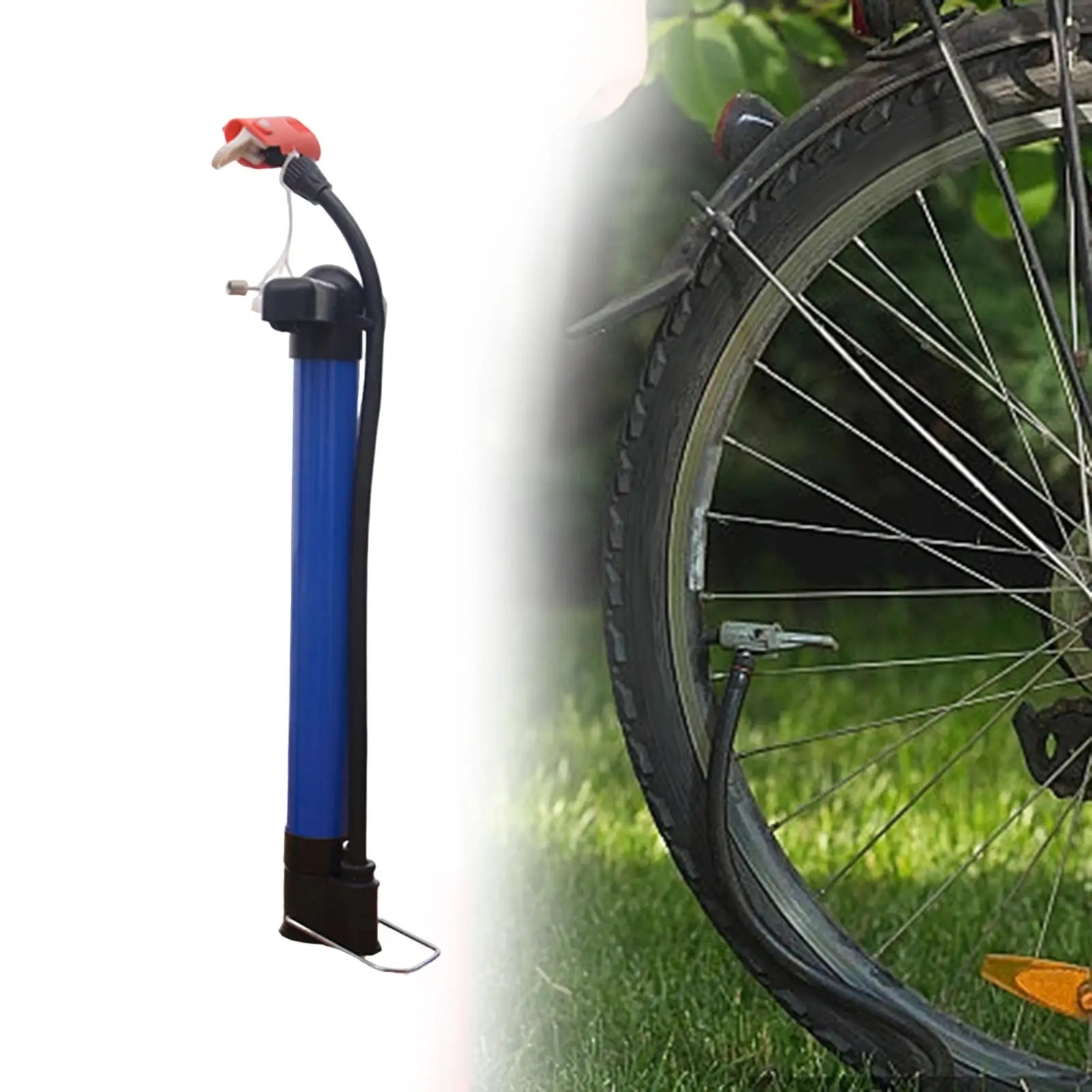 Bike Pump Schrader Valve Bicycle Floor Pump for Basketball Balls Road
Bike Pump Schrader Valve Bicycle Floor Pump for Basketball Balls Road