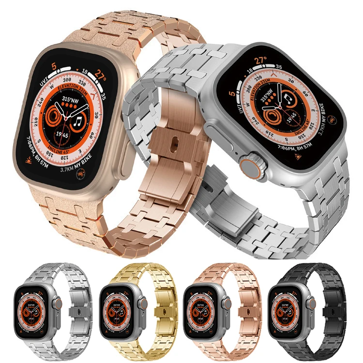 Luxury Metal Strap For Apple Watch Ultra 2 49mm iWatch Series 10 46mm 9 8 7 6 SE 42mm 44mm 45mm Stainless Steel Bracelet Correa
Luxury Metal Strap For Apple Watch Ultra 2 49mm iWatch Series 10 46mm 9 8 7 6 SE 42mm 44mm 45mm Stainless Steel Bracelet Correa