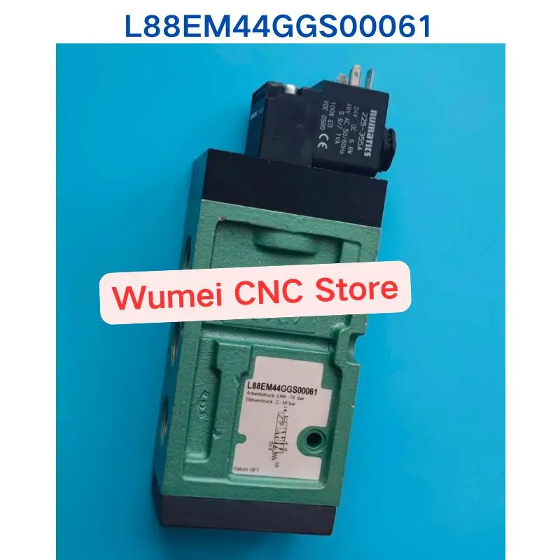 Second-hand test OK solenoid valve L88EM44GGS00061
Second-hand test OK solenoid valve L88EM44GGS00061