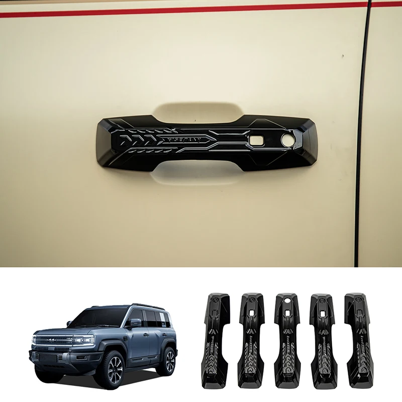 Для BYD Leopard 5 2023+ полная дверная ручка, защитная крышка передней и задней дверной ручки, наклейка из АБС-пластика, автомобильные аксессуары, 5 шт.
Для BYD Leopard 5 2023+ полная дверная ручка, защитная крышка передней и задней дверной ручки, наклейка из АБС-пластика, автомобильные аксессуары, 5 шт.