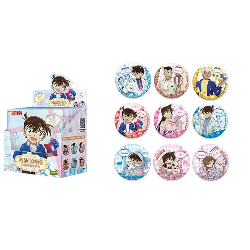 KAYOU: Detective Conan 30th Anniversary Badge Series - Tinplate Merch Badges Anime Peripherals Limit Holiday Gifts Toy
KAYOU: Detective Conan 30th Anniversary Badge Series - Tinplate Merch Badges Anime Peripherals Limit Holiday Gifts Toy