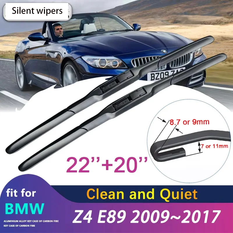 for BMW Z4 E89 2009~2017 2010 2011 2012 2013 2014 2015 2016 Front Windshield Windscreen Wipers Car Wiper Blade Car Accessories
for BMW Z4 E89 2009~2017 2010 2011 2012 2013 2014 2015 2016 Front Windshield Windscreen Wipers Car Wiper Blade Car Accessories