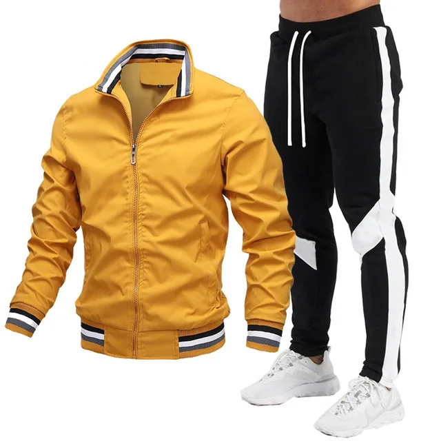 2026 New Style Street Running Sport Youth Jacket with Patched Print Sweatpants Set - Logo can be customized
2026 New Style Street Running Sport Youth Jacket with Patched Print Sweatpants Set - Logo can be customized