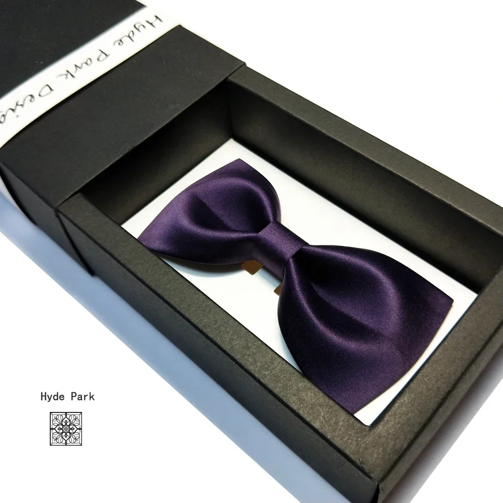 Solid color Advanced business Wedding Officiant Groom Best Man Man Deep purple cravat tie bow tie
Solid color Advanced business Wedding Officiant Groom Best Man Man Deep purple cravat tie bow tie
