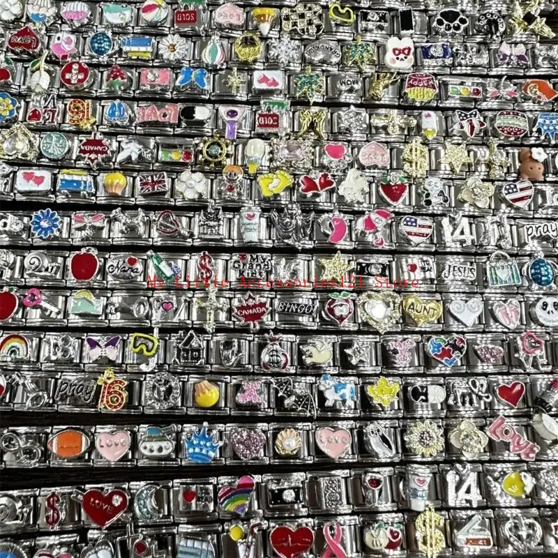 Italian Inspired Charm Bracelet Module Stainless Steel Jewelry Making Supplies
Italian Inspired Charm Bracelet Module Stainless Steel Jewelry Making Supplies