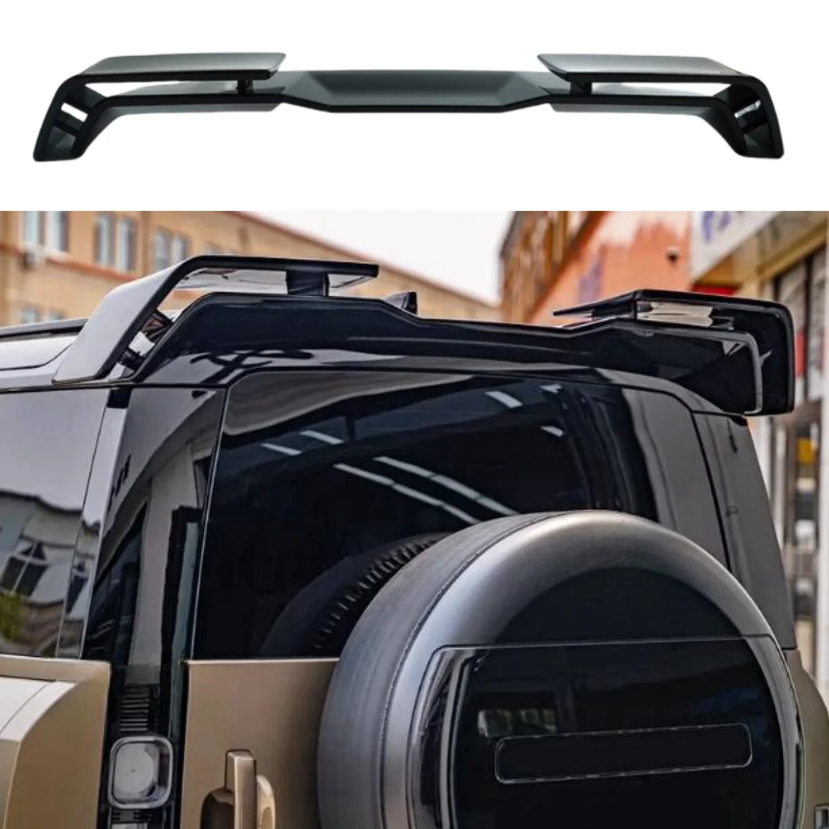 For Land Rover Defender 90 110 130 3 Sections Double Decker Rear Spoiler 2019+ Rear Wing Sport Accessories Body Kit
For Land Rover Defender 90 110 130 3 Sections Double Decker Rear Spoiler 2019+ Rear Wing Sport Accessories Body Kit