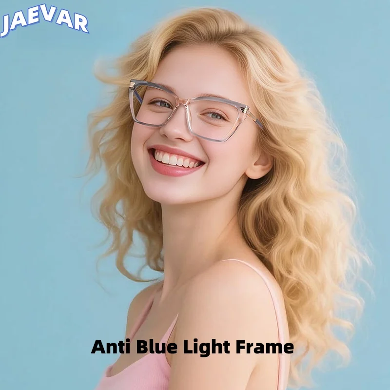 Fashionable TR90 Anti Blue Light Eyeglass Frame Ultra Light Cat Eye Women's Eyeglass Frame Progressive Color Optical Frame 2272
Fashionable TR90 Anti Blue Light Eyeglass Frame Ultra Light Cat Eye Women's Eyeglass Frame Progressive Color Optical Frame 2272