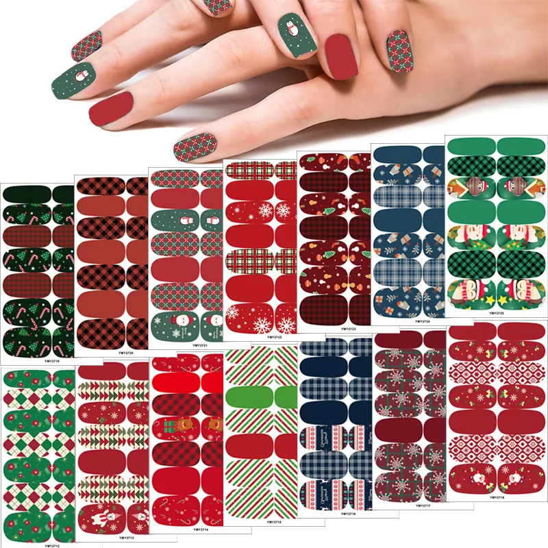 Full Cover Nail Stickers Christmas Nail Decoration Nails Sticker Designer Self Adhesive Nail Sticker Snowman Nail Art Sticker
Full Cover Nail Stickers Christmas Nail Decoration Nails Sticker Designer Self Adhesive Nail Sticker Snowman Nail Art Sticker