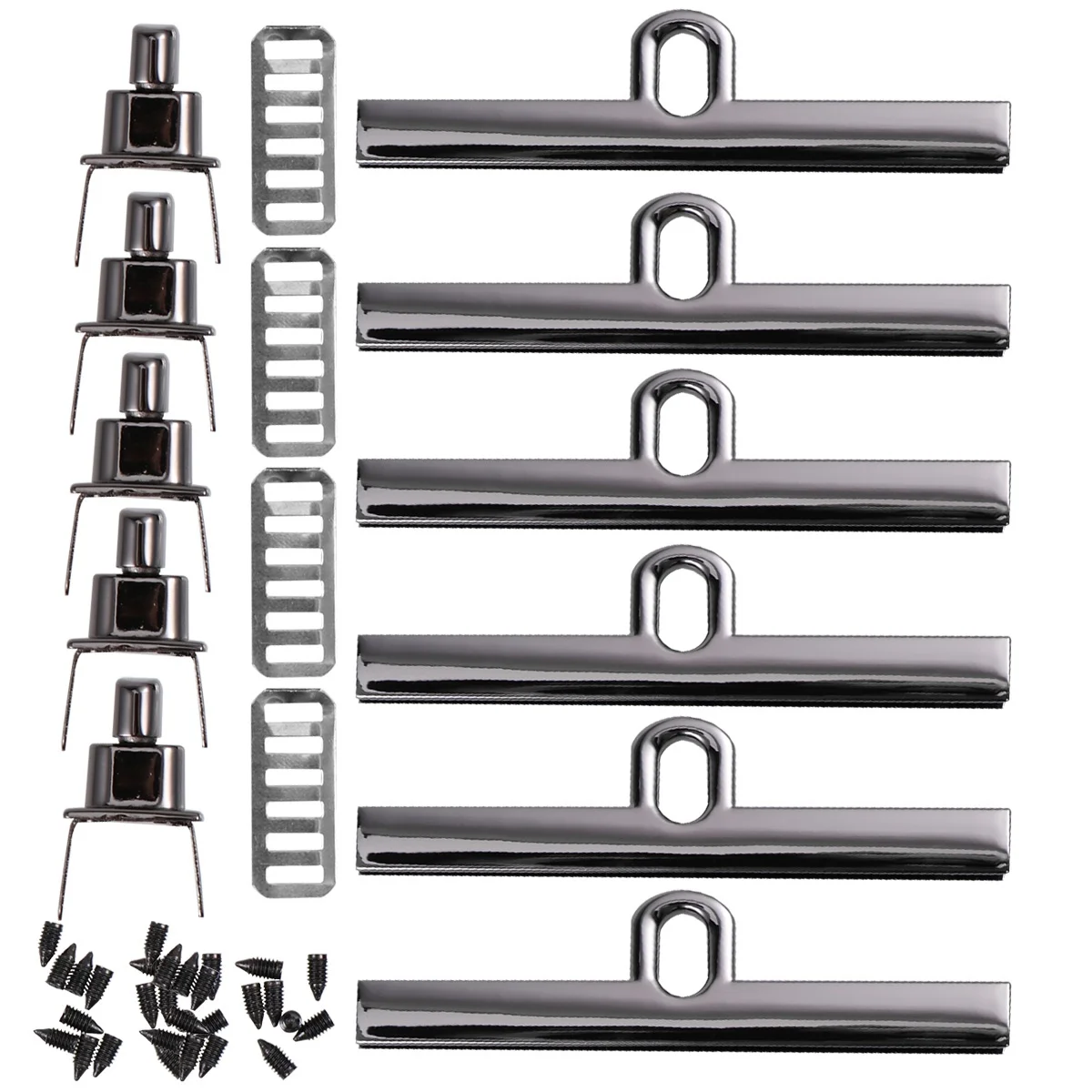 6 Sets Hardware Clasps Zinc Alloy Durable Practical DIY Handmade Accessories Women Bag Making Supplies Box Bag Metal Lock
6 Sets Hardware Clasps Zinc Alloy Durable Practical DIY Handmade Accessories Women Bag Making Supplies Box Bag Metal Lock