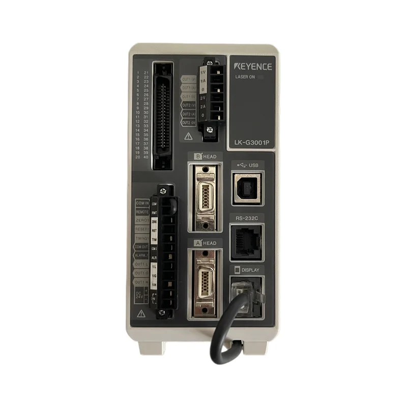 KEYENCE LK-G3001PV LK-G3000PV LK-G3001V LK-G3000 Laser Displacement Sensor Controller Used for Thickness Detection in Stock
KEYENCE LK-G3001PV LK-G3000PV LK-G3001V LK-G3000 Laser Displacement Sensor Controller Used for Thickness Detection in Stock