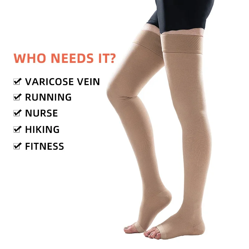 Legbeauty Elastic Nursing Compression Stocking Unisex Medical Class 2 Pressure Stockings Sleep Feet Varicose Vein Sock2026
Legbeauty Elastic Nursing Compression Stocking Unisex Medical Class 2 Pressure Stockings Sleep Feet Varicose Vein Sock2026