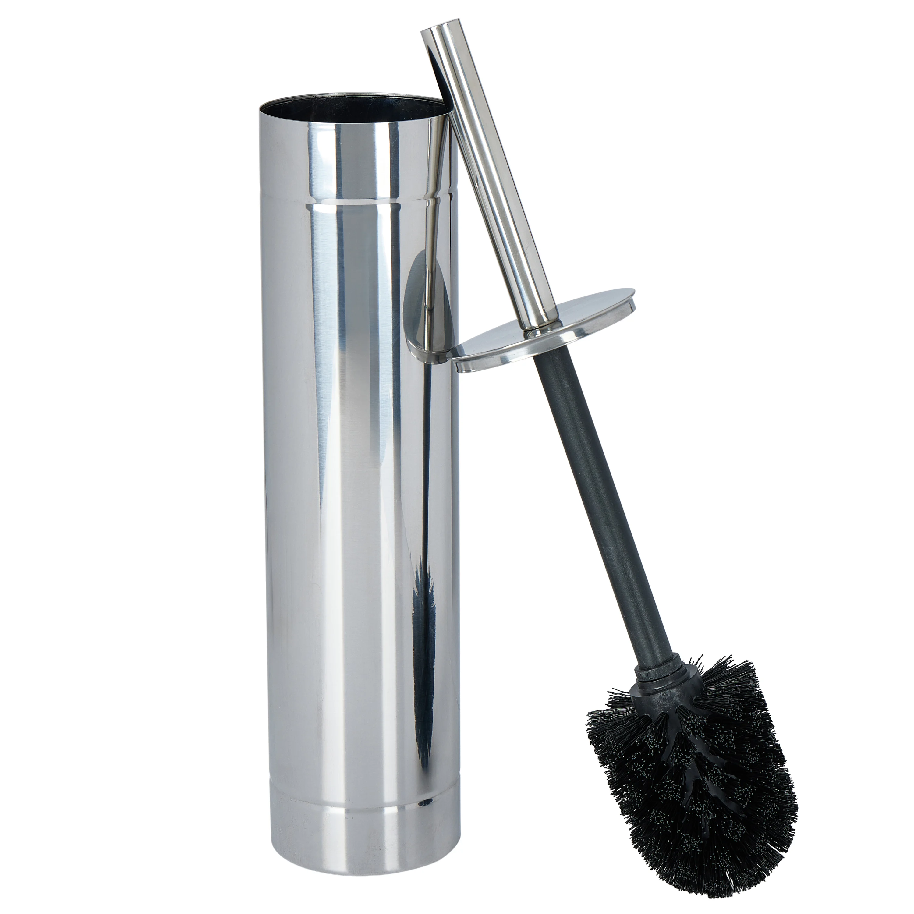 Adult slender toilet brush with weighted chrome base
Adult slender toilet brush with weighted chrome base