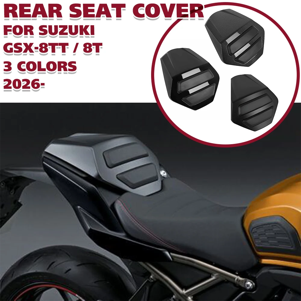 For SUZUKI GSX-8T GSX-8TT 2026- Motorcycle Pillion Rear Seat Cover Cowl Solo Fairing GSX 8T 8TT Rear Hump Rear Tail Cover
For SUZUKI GSX-8T GSX-8TT 2026- Motorcycle Pillion Rear Seat Cover Cowl Solo Fairing GSX 8T 8TT Rear Hump Rear Tail Cover