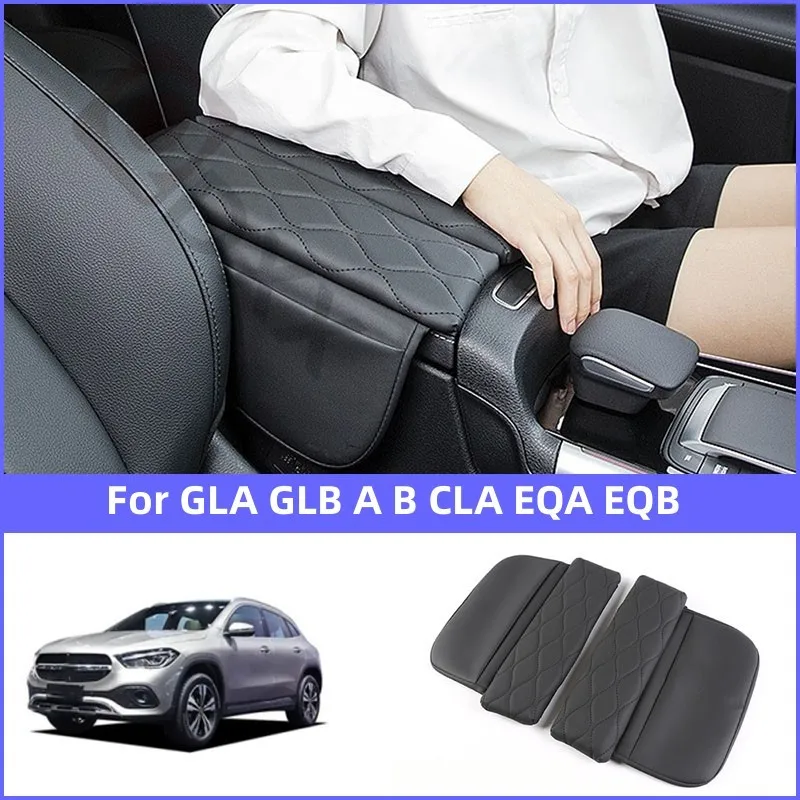 Чехол на центральную консоль для Mercedes Benz GLA H247 GLB X247 A B Class W177 W247 W118 EQA, кожаная подушка для подлокотника автомобиля с защитой от царапин
Чехол на центральную консоль для Mercedes Benz GLA H247 GLB X247 A B Class W177 W247 W118 EQA, кожаная подушка для подлокотника автомобиля с защитой от царапин