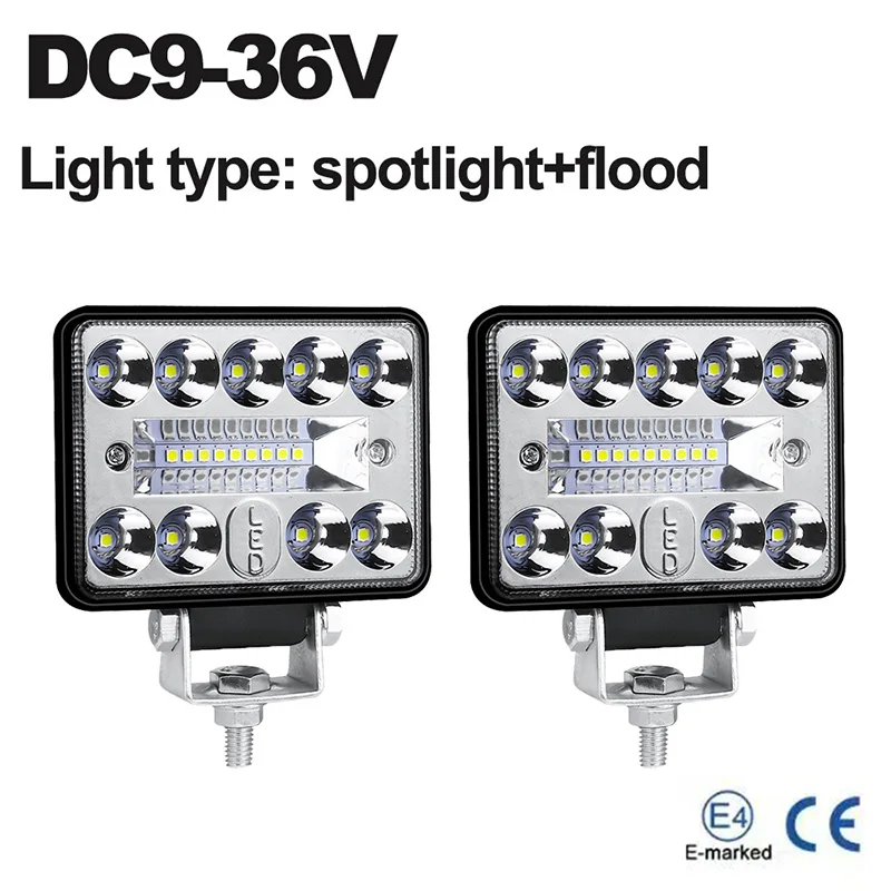 4'' Inch LED Light Bar 18LEDs 54W DC9-36V Offroad Spot Flood Combo LED Work Light for Truck Car Boat Tractor 4x4 Atv Headlights
4'' Inch LED Light Bar 18LEDs 54W DC9-36V Offroad Spot Flood Combo LED Work Light for Truck Car Boat Tractor 4x4 Atv Headlights