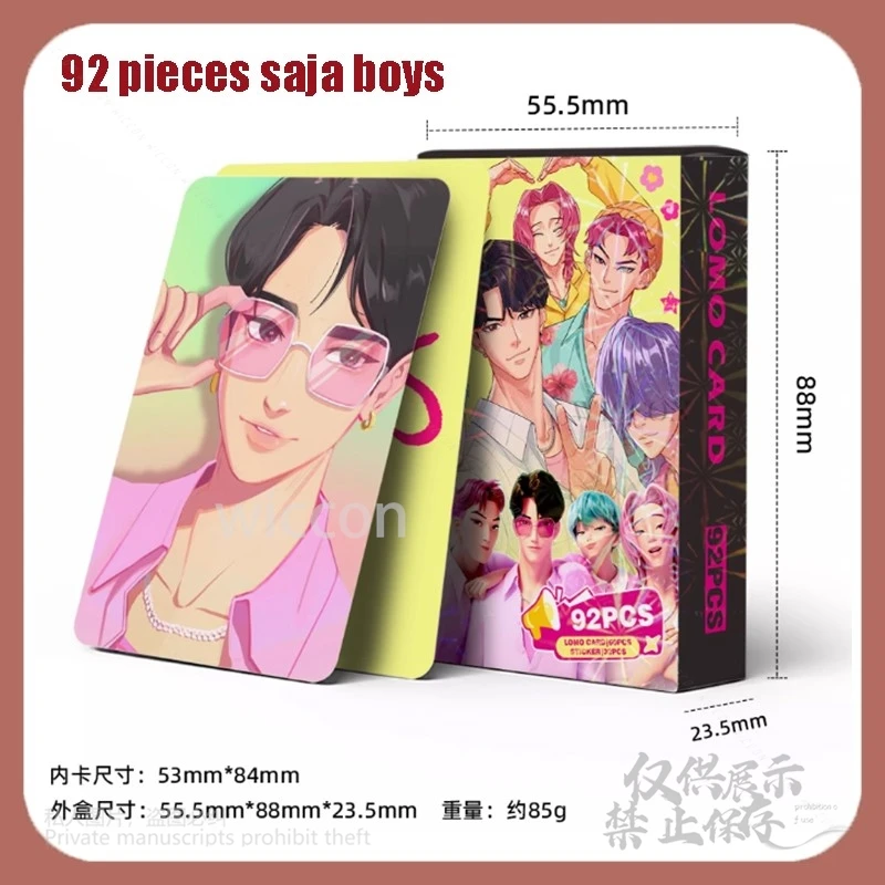 92 маленькие карты Kpop Hunt Saja для мальчиков, групповые товары для мальчиков, коллекционные фотокарточки, мини-наклейки, карты ЛОМО, косплей, костюм 
92 маленькие карты Kpop Hunt Saja для мальчиков, групповые товары для мальчиков, коллекционные фотокарточки, мини-наклейки, карты ЛОМО, косплей, костюм