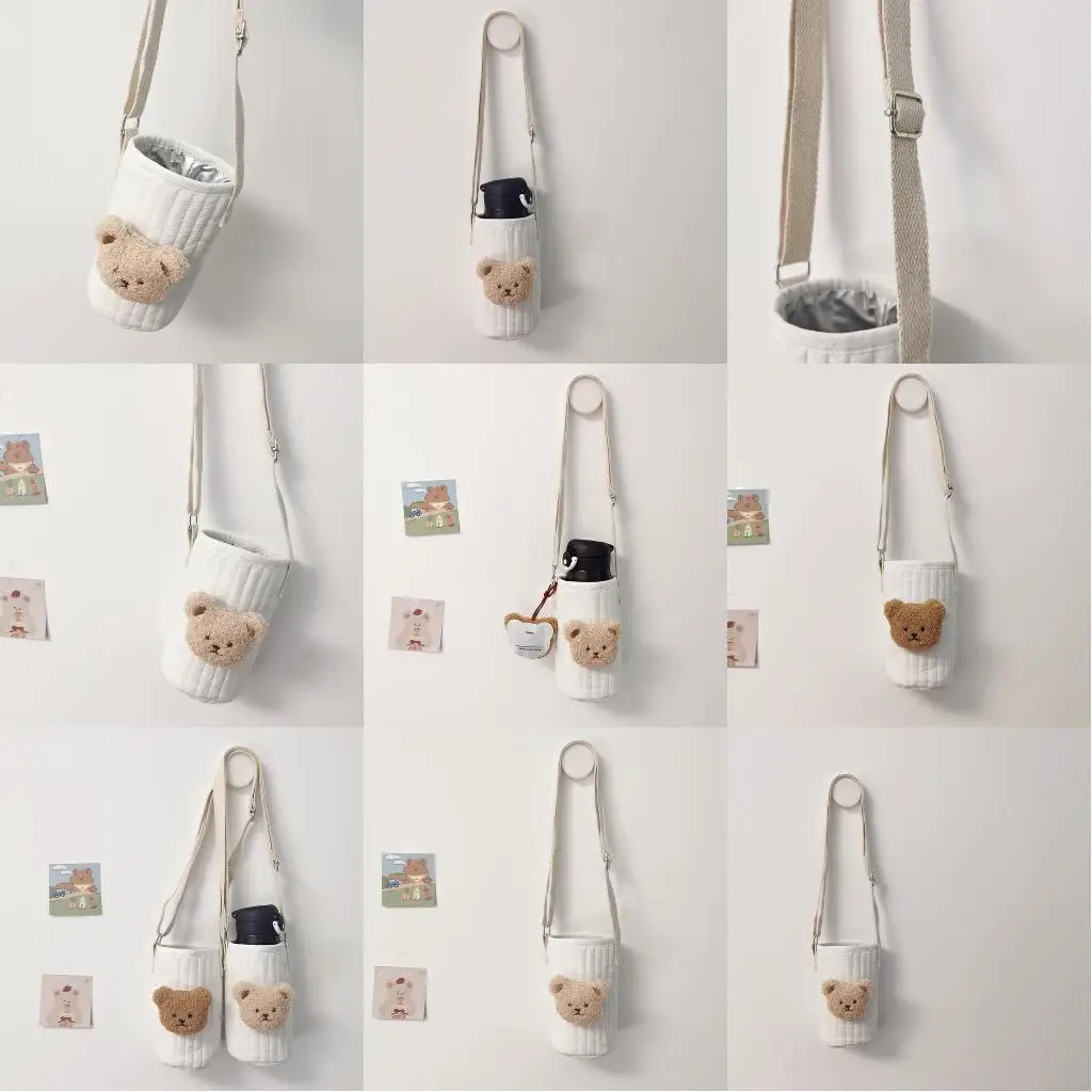 Reusable Bear Baby Warm Bottle Bag Feeding Bottle Cover Shoulder Bag Crossbody Cup Cover L8RB
Reusable Bear Baby Warm Bottle Bag Feeding Bottle Cover Shoulder Bag Crossbody Cup Cover L8RB