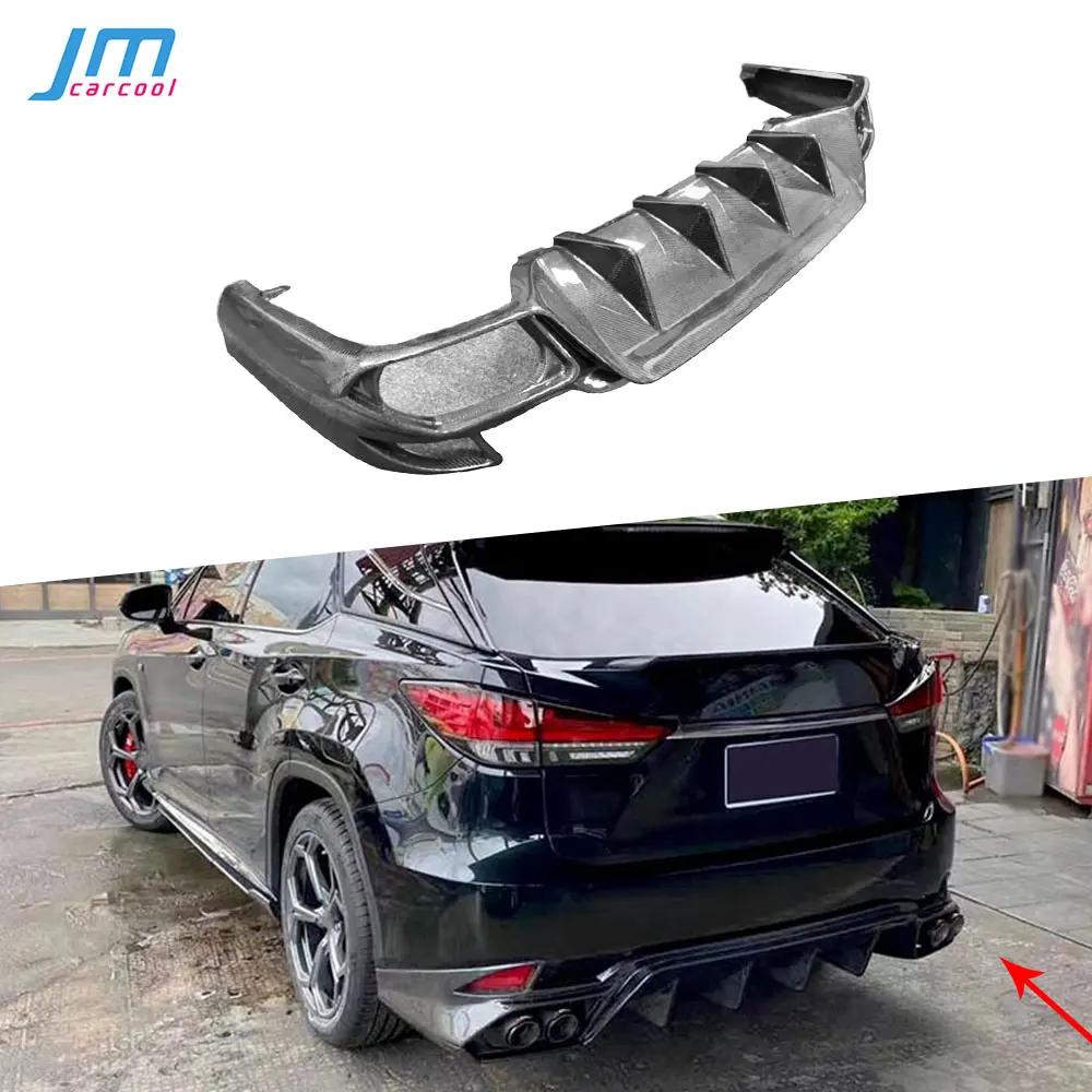 Real Carbon Fiber Rear Bumper Lip Diffuser For Lexus RX300 RX450H 2016-2020+ FRP Black Rear Diffuser Car
Real Carbon Fiber Rear Bumper Lip Diffuser For Lexus RX300 RX450H 2016-2020+ FRP Black Rear Diffuser Car