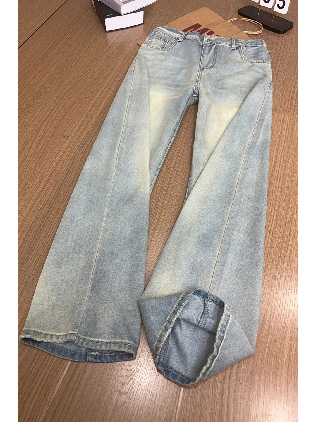 Retro Blue Men's Flared Jeans Straight Leg CleanFit Spring American High Street Sle Casual Youthful Polyester Blend
Retro Blue Men's Flared Jeans Straight Leg CleanFit Spring American High Street Sle Casual Youthful Polyester Blend